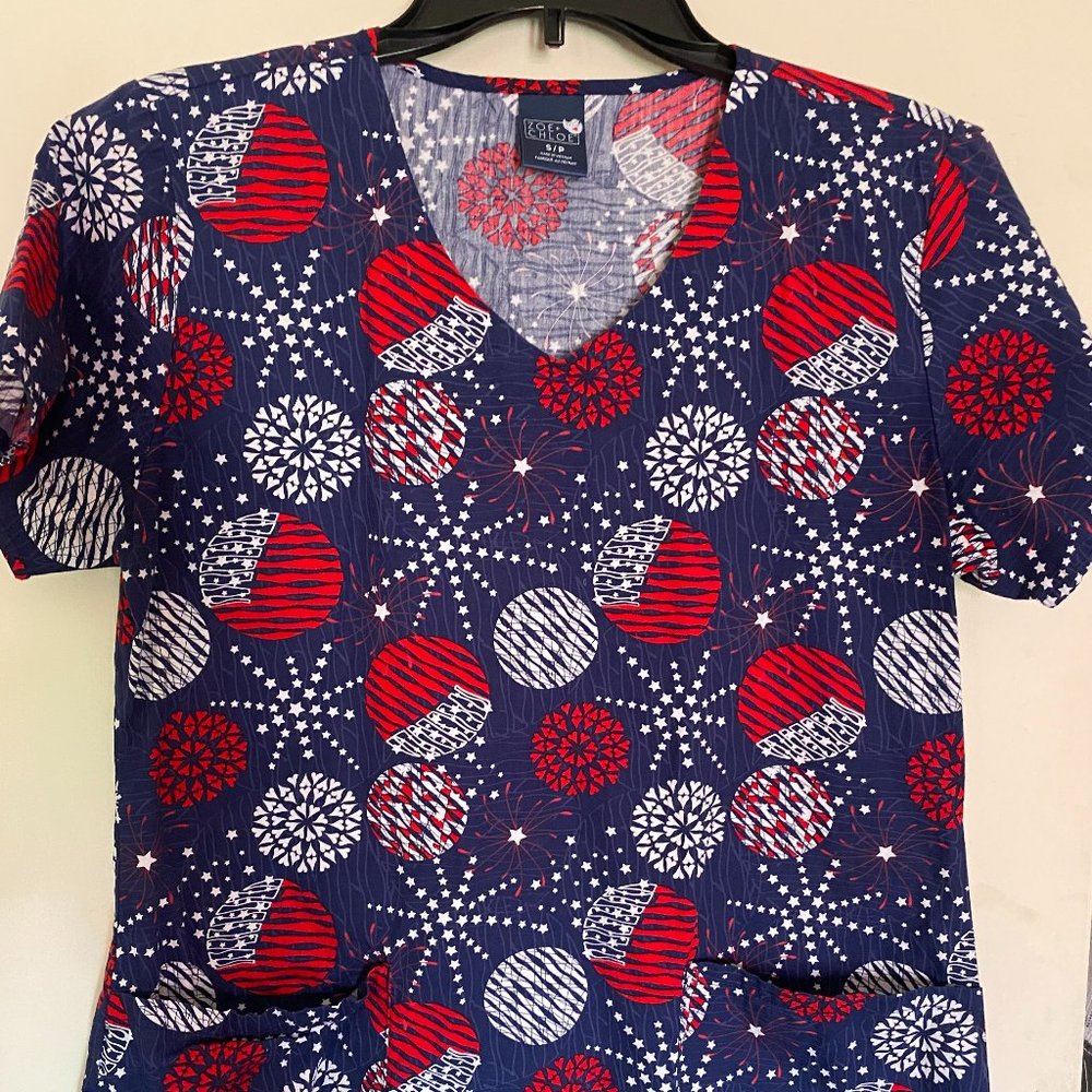 Zoe+Chloe Scrub top